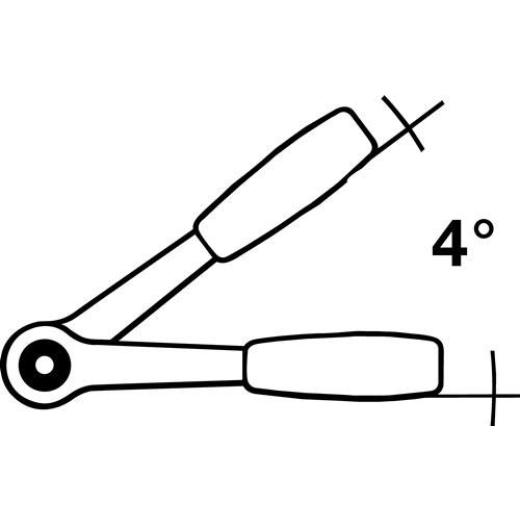 Steckschlüsselsatz 854 30-tlg.1/4 Zoll SW 4-14mm Z.90 6KT HAZET