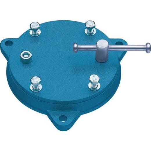 Drehteller Heuer Front f.Backen-B.140mm stahlgeschmiedet HEUER