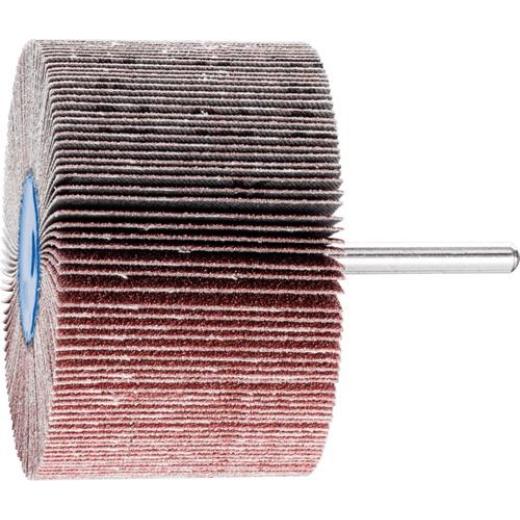 Fächerschleifer Ø80xH50mm K.80 Korund Schaft-D.6mm PFERD