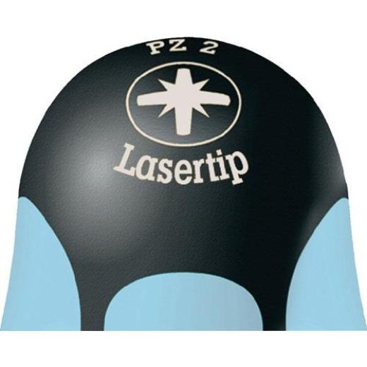 Edelstahlschraubendrehersatz 2224/3350/3355/6 6-tlg.Schlitz/PH/PZD Rundkl.2K