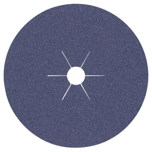 Fiberscheibe D.125mm K.36 INOX ZK TECWERK | 25 Stück