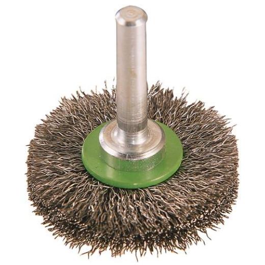 Rundbürste D.30mm Drahtstärke 0,2mm VA 9mm 20000min-¹ TECWERK