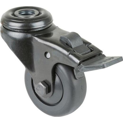 Lenkrolle m.Festst.D.50mm Trgf.50kg m.Festst.