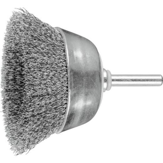 Topfbürste TBU ST D.70mm Schaft Drahtstärke 0,2mm STA 15mm PFERD | 10 Stück