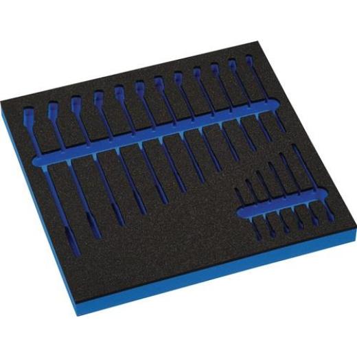 Werkzeugmodul Leereinlage 2/3-Modul 4000 871 235,18-tlg.TECWERK