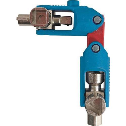 Doppel-Schaltschrankschlüssel SuBMaker Quadro Plus 14 Funktionen Bitaufn.