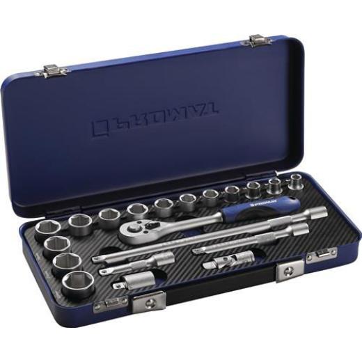 Steckschlüsselsatz 20-tlg.3/8 Zoll SW 8-22mm Z.30 6KT TECWERK