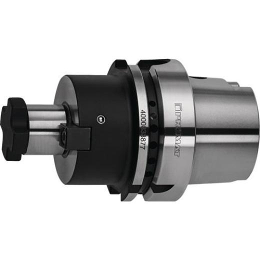 Quernutaufsteckfräsdorn DIN 69893A Spann-D.16mm HSK-A63 A.-L.50mm TECWERK