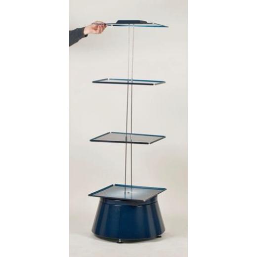 Drehturm B680xT680xH1600mm f.Stahlmagazine Ser.900 (leer) blau RAACO