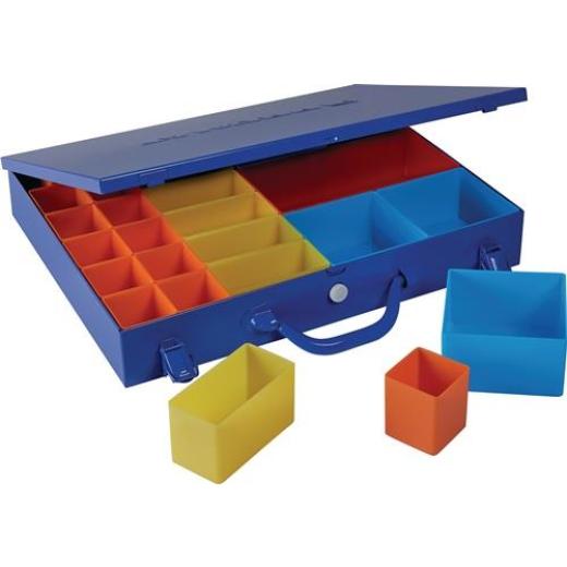 Sortimentskasten B438xT342xH70mm 23 Fächer blau blau TECWERK