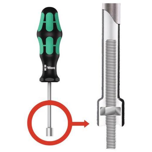 Sechskantsteckschlüsselsatz 395 HO 3-tlg.2K-Griff WERA
