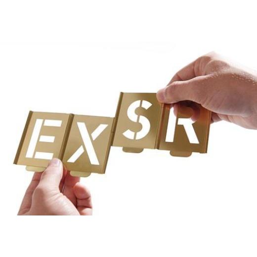 Signierschablonensatz 327 Buchstaben A-Z Schrift-H.200mm Spezialblech KUKKO