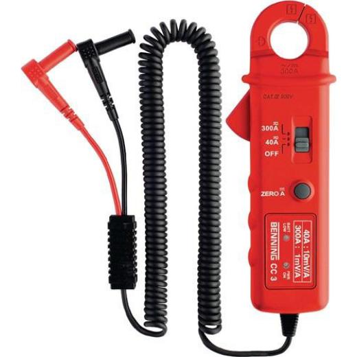 AC/DC-Stromzangenadapter CC 3 0,2-300 A AC/DC Zangenöffnung max.25mm BENNING