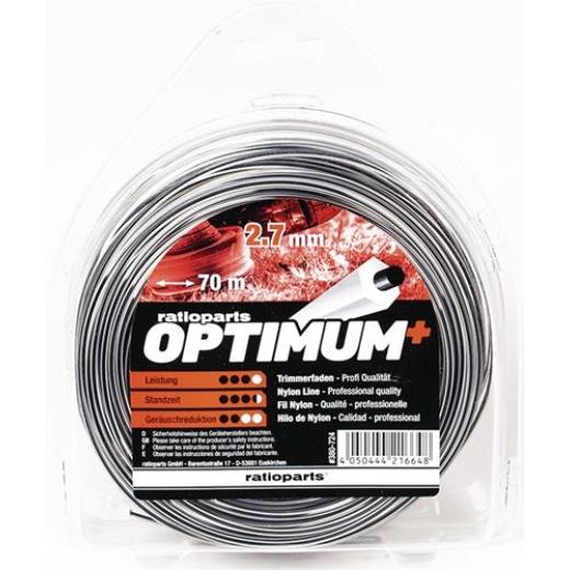 Nylonfaden Optimum Fadenstärke 2,7mm Fadenlänge 70m RATIOPARTS