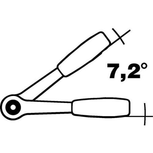 U.-Knarre 3293 U-2 3/4 Zoll 50 Z.Schaltscheibe GEDORE