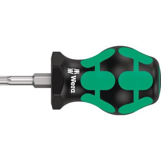 Schraubendreher 367 TORX® Stubby Gr.T 25 Klingen-L.25mm 2K-Griff Rundkl.WERA