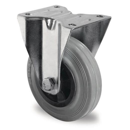 Bockrolle 100mm 75kg VG Rollenlager 105x80mm PP PROMAT