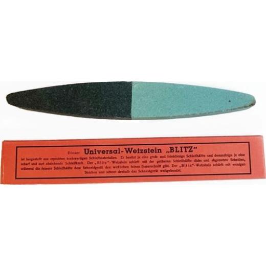 Wetzstein Blitz L230xB33xHmm Quarz-Sandstein grob+fein Faltschachtel ESW