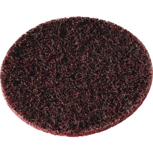 Schleifvliesscheibe D.125mm medium rot ungelocht TECWERK | 10 Stück