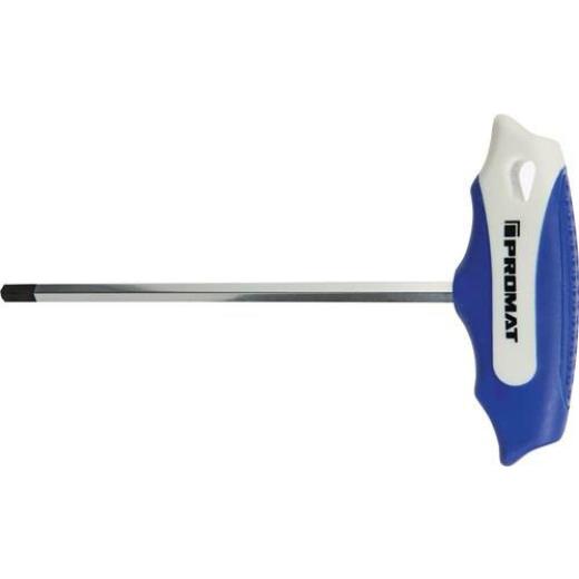 Stiftschlüssel m.Quergr.SW 4mm Klingen-L.100mm S2-Stahl PROMAT