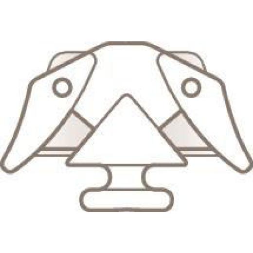 Kl.SECUMAX NR.3550 Klingen-B.25,8mm 10 St./Dose MARTOR