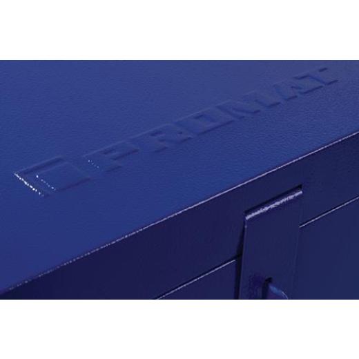 Stahlblechwerkzeugkoffer unbestückt Außen-B690T360xH310mm TECWERK