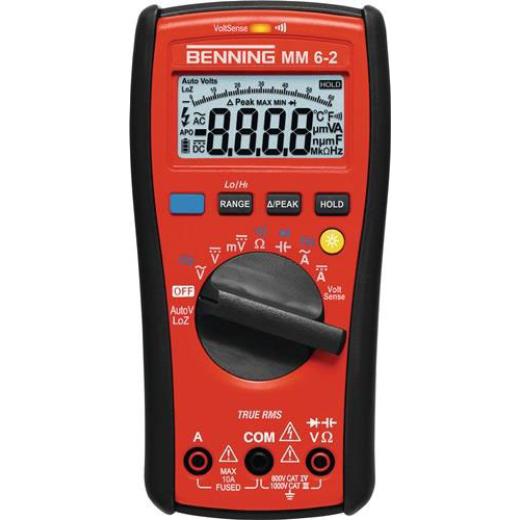Multimeter MM 6-2 0,000 V -1000 V AC/DC TRUE RMS BENNING