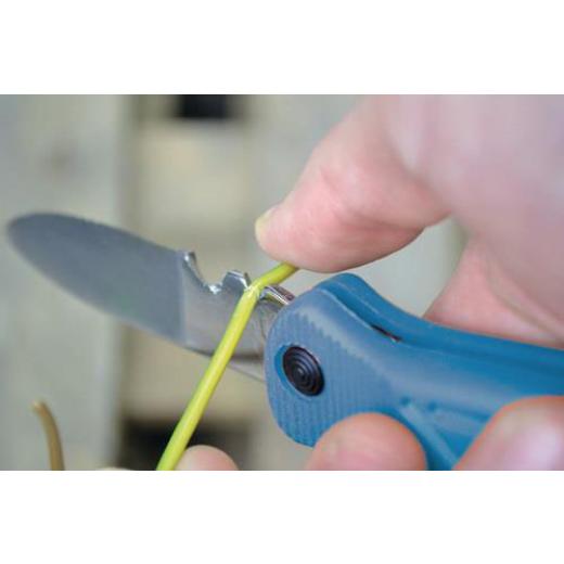 Kabel-/Elektrikermesser L.190mm Klingen-L.80mm 1-teilig,klappb.Ku.TECWERK