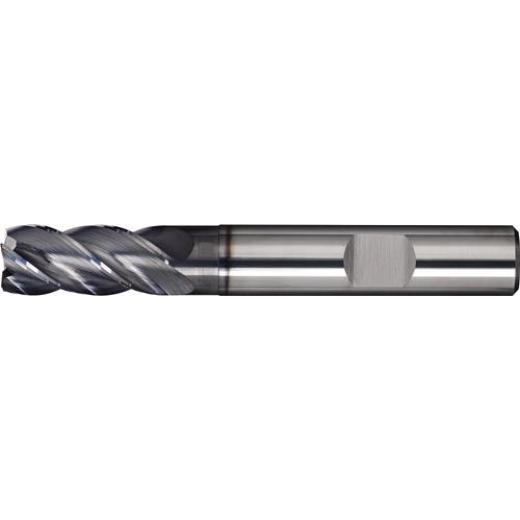 Schaftfräser DIN 6527L INOX HPC Ø 10 mm VHM TiAlN HB Z.4 lang TECWERK