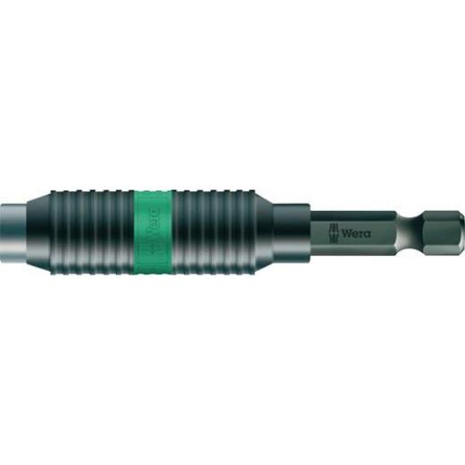 Bithalter Rapidaptor 1/4 Zoll F 6,3 1/4 Zoll C 6,3+E 6,3 SWF | Länge 75 mm | WERA