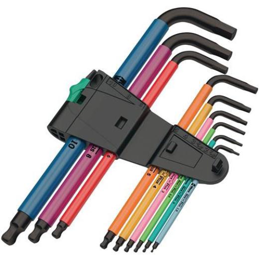 Winkelschraubendrehersatz 950 SPKL/ SM N SB 9-tlg.Ku.-Halter SW 1,5-10mm