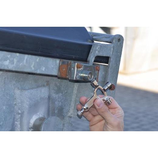 Schaltschrankschlüssel 9 Funktionen integr.Flaschenöffner TECWERK