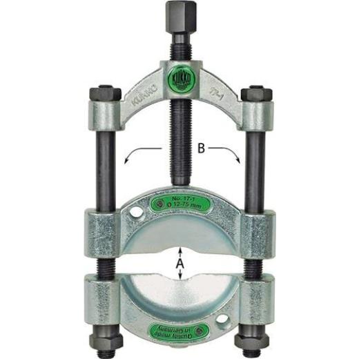 Trennvorrichtungssatz 17 Öffnung A 22-115mm Spann-T.350mm KUKKO