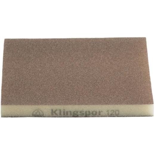 Schleifschwamm SW 501 L123xB96mm K.220 soft KLINGSPOR | 100 Stück
