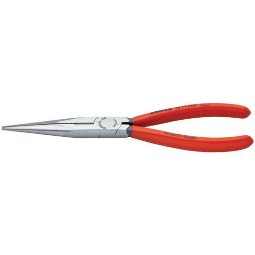 Flachrundzange L.200mm pol.ger.Ku.-Überzug KNIPEX