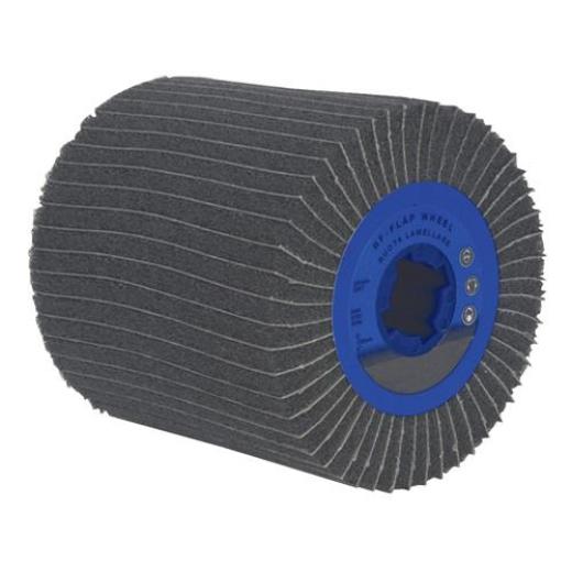 Satinierwalze Vlies/Gewebe 240 very fine grau Ø110xB100mm 19mm TECWERK