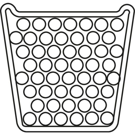 Aderendhülsencrimpzange Gesamt-L.205mm 0,5-6 (AWG 24-10)mm² Ku.-Hülle TECWERK