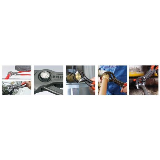 Wasserpumpenzange Cobra® L.250mm Spann-W.46mm pol.Ku.-Überzug KNIPEX