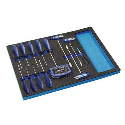 Werkzeugmodul 37-tlg.3/3-Modul Werkzeugsatz TECWERK