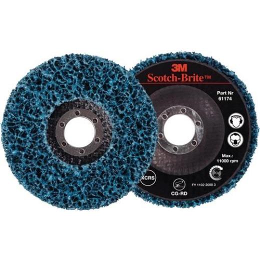 Grobreinigungsscheibe CG-RD Ø115x22mm ext.coarse Bohr.22,23mm 3M | 10 Stück