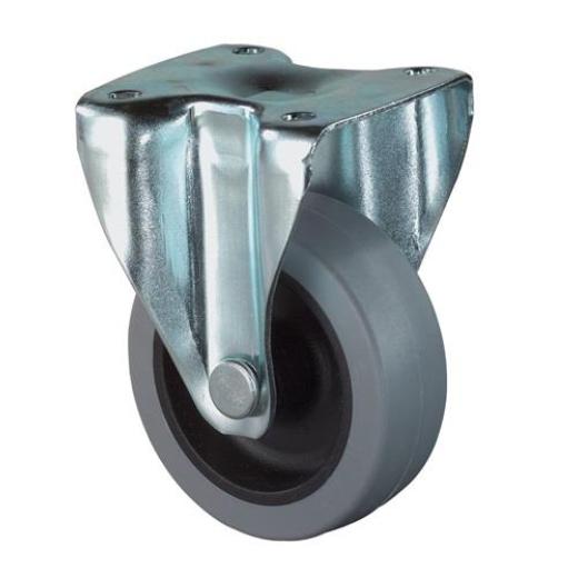 Bockrolle 50mm 35kg Gum.47x47mm Ku.BS ROLLEN