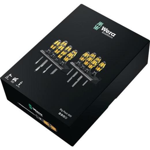 Schraubendrehersatz Big Pk.900 13-tlg.Schlitz/PH/PZD/TX 2K-Griff