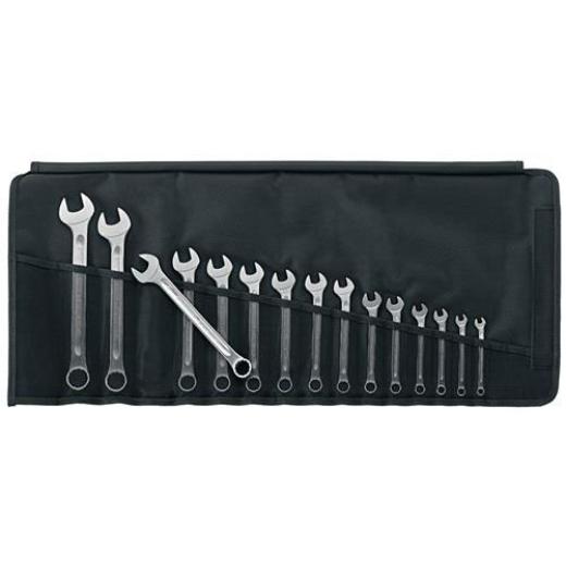 Ringmaulschlüsselsatz 13/15 15-tlg.SW 6-32mm Form A CR-A-STA STAHLWILLE