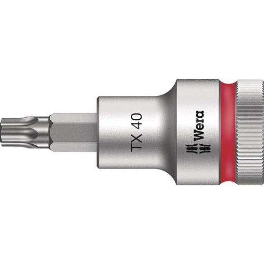 Steckschlüsseleinsatz 8767 C HF TORX® 1/2 Zoll T40 L.60mm WERA