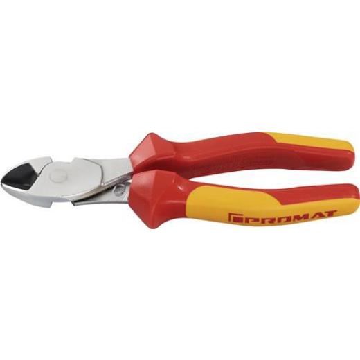 Kraftseitenschneider L.160mm verchr.VDE Mehrkomp.-Hülle TECWERK