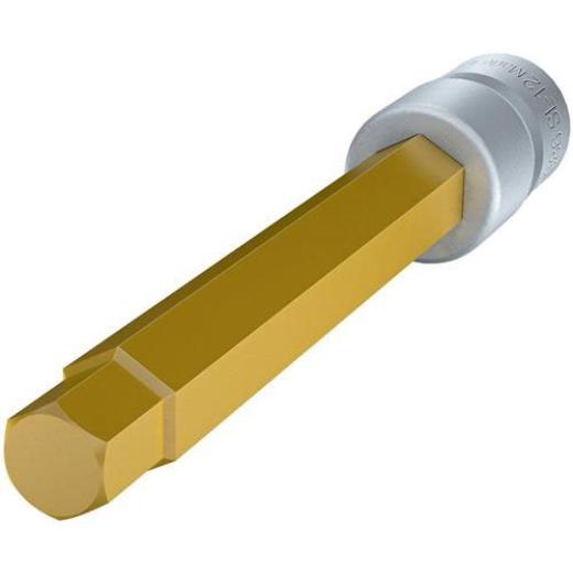 Steckschlüsseleinsatz 986SL-12 1/2 Zoll Innen-6-kant SW 12mm L.140mm HAZET