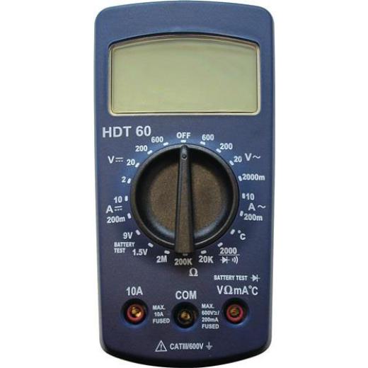 Multimeter HDT 60 2-600 V AC/DC HDT