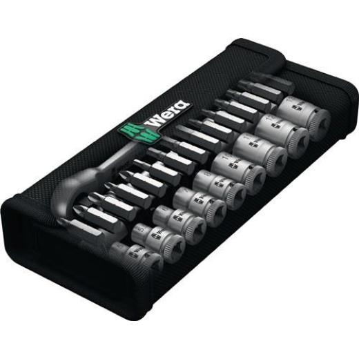 Steckschlüsselsatz 8100 SA 8 Zyklop 28-tlg.1/4 Zoll SW 5-13mm Z.72 6KT WERA