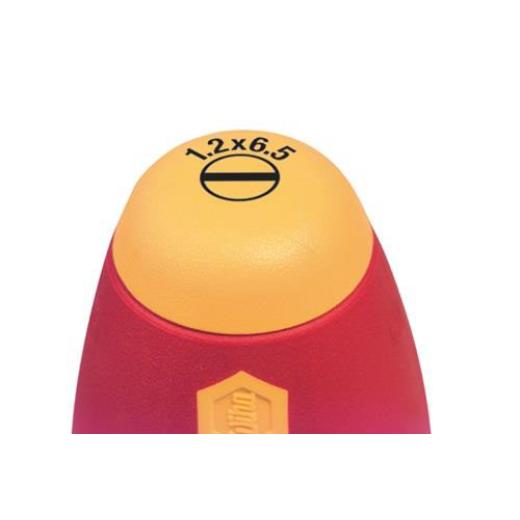 Schraubendrehersatz 3201 K6 6-tlg.Schlitz/PH slim fix VDE WIHA