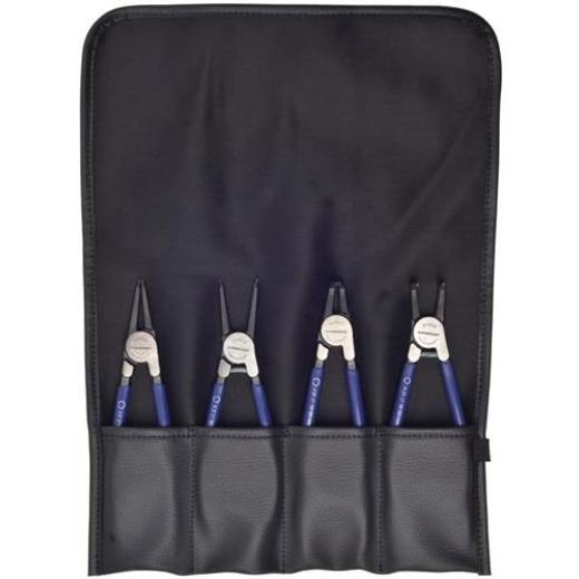 Sicherungsringzangensatz 4-tlg.19-60mm TECWERK